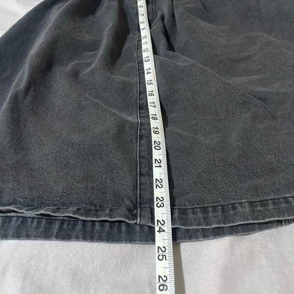 Elegant Charcoal A-Line Skirt - Picture 6 of 7